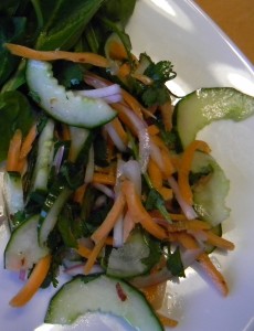 Cucumber Ginger Salad
