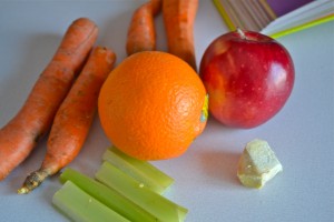 fruit for carrot apple orange juice