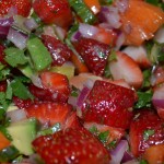 strawberry and persimmon salsa