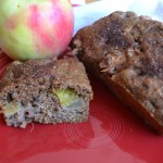 Vegan Rhubarb and Apple Bread