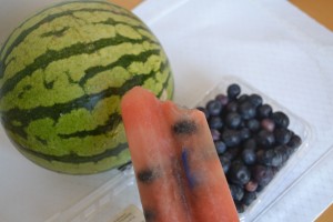 Watermelon and Blueberry Popsicles1