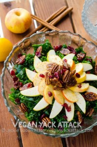 apple pecan fall salad