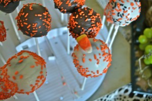 halloween cake pops