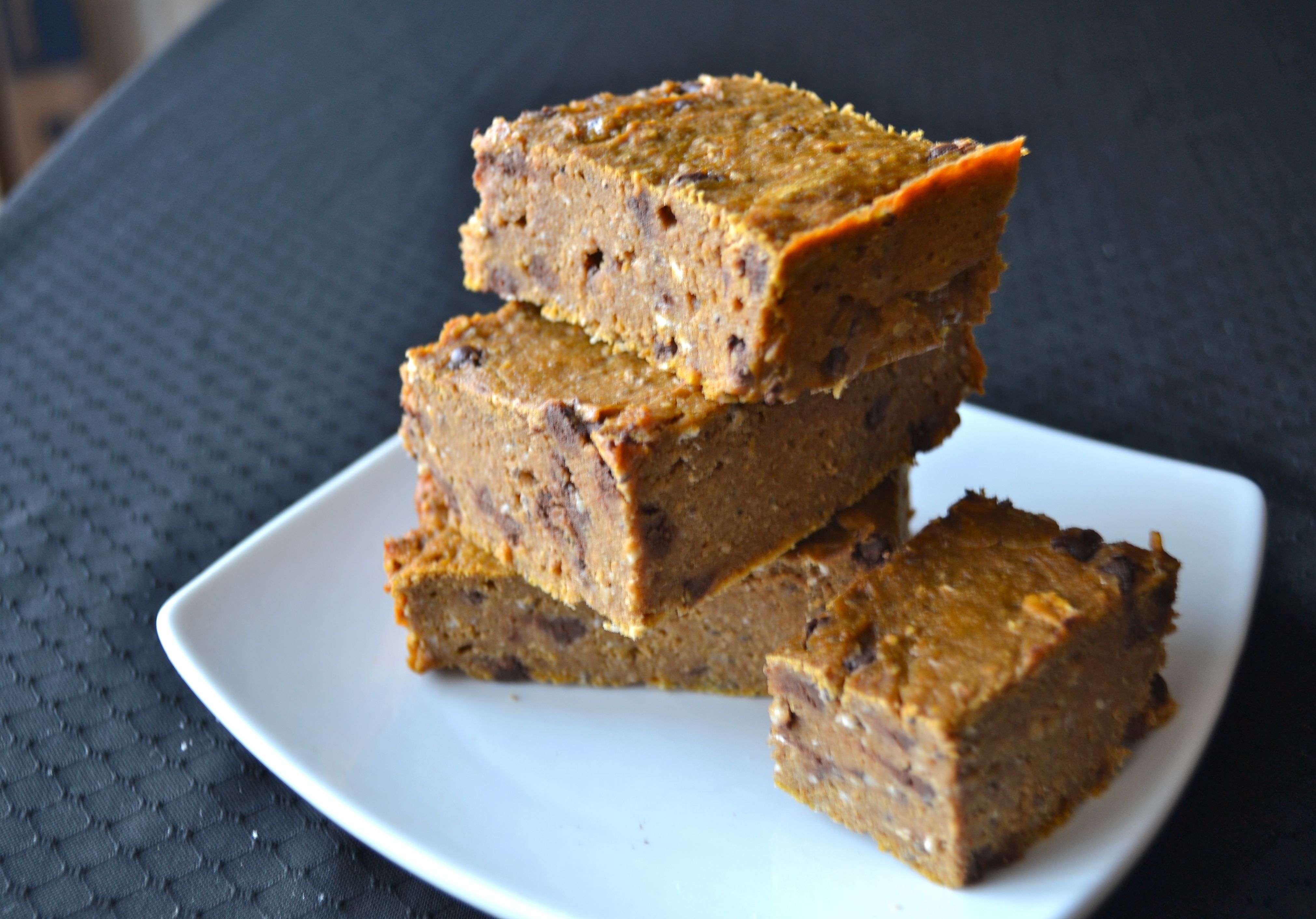 pumpkin protein bars