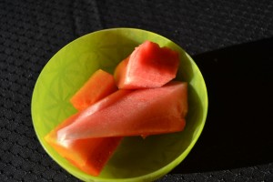 fresh seedless watermelon
