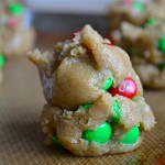 m&m cookie dough