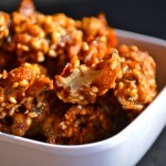 sweet and spicy walnuts