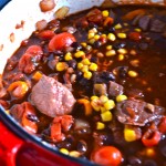 red beef chili