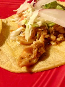 tilapia taco