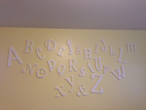 alphabet nursery