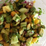 Mango Cucumber and Avocado Salsa