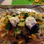 Sweet Potato and Black Bean Nachos