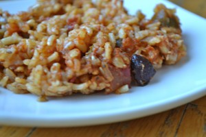 spanish brown rice