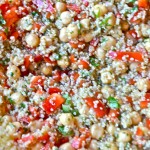 Protein Packed Lime Garbanzo Bean Salad/Dip/Snack