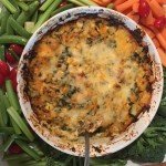 Veggie-Packed Hot Spinach and Artichoke Dip